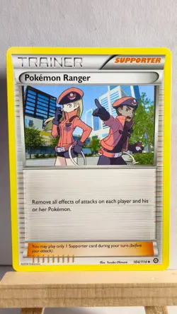 Pokemon Ranger [MP] - Pokemon TCG Steam Siege 104/114 [Uncommon] - Image 1