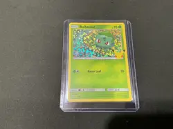 Pokemon McDonalds 25th Anniversary Bulbasaur Holographic Promo Card 2021 - Image 1