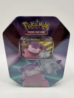Pokemon TCG Galarian Slowbro V Forces Tin - New & Factory Sealed - Image 1