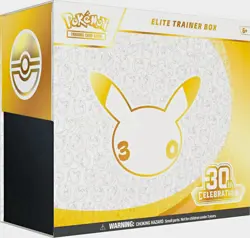 ✅Pokemon 30th Anniversary Celebrations Elite Trainer Box ETB CONFIRMED Presale - Image 1