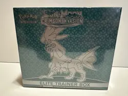 Pokemon Sun And Moon Crimson Invasion Elite Trainer Box ETB NEW Sealed - Image 1