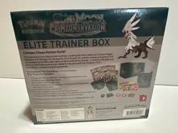 Pokemon Sun And Moon Crimson Invasion Elite Trainer Box ETB NEW Sealed - Image 2