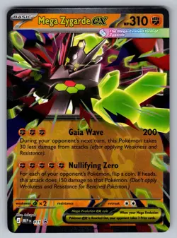 Pokemon TCG Mega Evolution Mega Zygarde MEP 071 Promo Holo Nm - Image 1