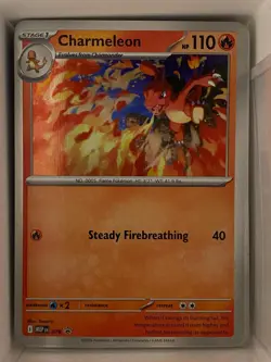 Charmeleon (Cosmos Holo) 079 Holo Promo ME: Mega Evolution Promo Pokemon Holo NM - Image 1