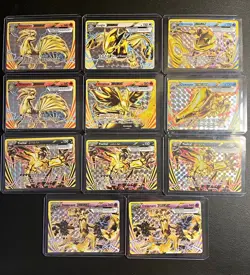 Pokemon TCG BREAK 11-Card Holo Lot English 2016 Ninetales Lugia Greninja - Image 1