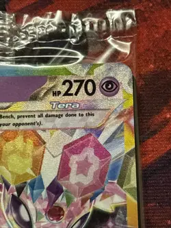 Pokemon TCG Espeon EX 034/131 Prismatic Evolutions Stamped Promo - SEALED - Image 4