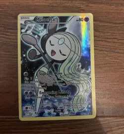 Meloetta XY120 XY Promo Holo Basic HP 80 English Pokemon TCG Card - Image 1