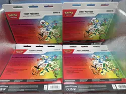Pokemon First Partner Illustration Collection Series 2. X4. Factory Sealed - Image 4