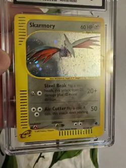 2002 Pokemon - Skarmory Holo E Reader - Expedition - 27/165 - CGC 9 MINT! - WOTC - Image 3
