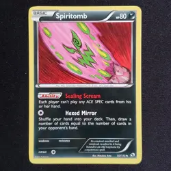 Spiritomb 87/113 Uncommon Legendary Treasures Pokemon Lightly Played - Image 1