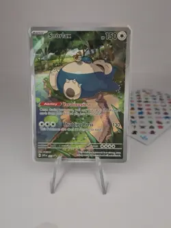 Pokemon TCG Snorlax SVP 051 Scarlet Violet 151 Black Star Promo NM/M Holo - Image 3