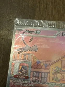 Mew ex 053 SEALED Black Star Promo Scarlet & Violet 151 UPC NM Pokemon Card - Image 2