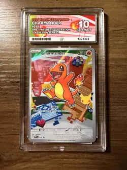 Pokemon TCG Full Set Mega Evolutions Promo First Partners 9 Slabs English Ace 10 - Image 4