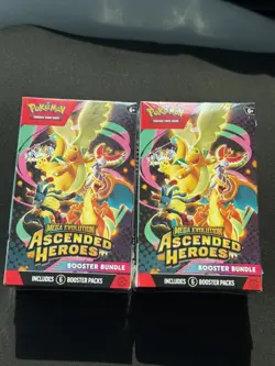Pokemon Ascended Heroes Booster Bundle Lot Of 2 - Fast Shipping 🚚✅ - Image 1