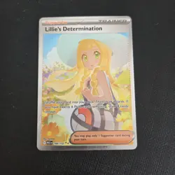 Pokemon Card - Mega Evolutions 184/132 Lillie's Determination SIR - M/NM - Image 1