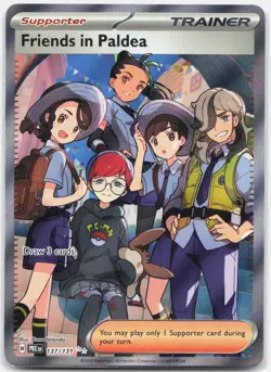 Friends in Paldea 137/131 Ultra Rare Prismatic Evolutions Pokemon Holo Near Mint - Image 1