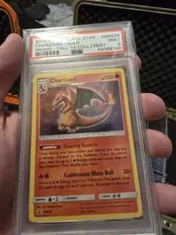 Pokemon 2016-2019 SM Black Star Promos Charizard #SM226 PSA 9 - Image 2