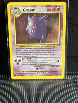 Pokemon TCG Gengar Holo Rare 11/110 Legendary Collection 2002 WOTC Vintage Card - Image 1