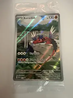 Pokemon Koraidon Black Star Promos SVP014 Holo NM-M Sealed - Image 1