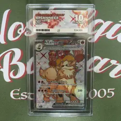 Pokemon TCG - Arcanine EX 224/198 Scarlet Violet - Ace 10 Gem Mint see Pics - Image 1