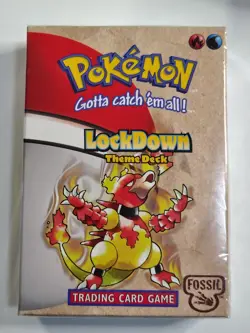 Pokemon Fossil Lockdown Theme Deck WoC Factory Sealed 1999 742818060776 - Image 1