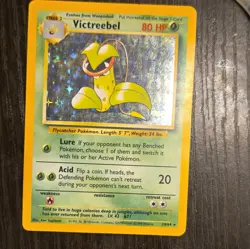 The Pokemon Company Pokemon TCG Victreebel Jungle Holo Rare 14/64 Stage 2 80HP - Image 1