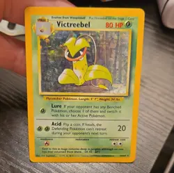 The Pokemon Company Pokemon TCG Victreebel Jungle Holo Rare 14/64 Stage 2 80HP - Image 3