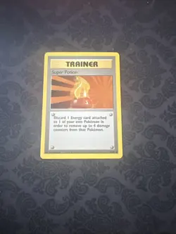 Super Potion - 90/102 - Base Set - Uncommon Pokemon Trainer - TCG D19 - Image 1