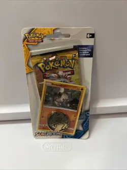 Lot of 5.Sun Moon Checklane Blister Pack Art SET Pikipek Rockruff Pokemon TCG - Image 4