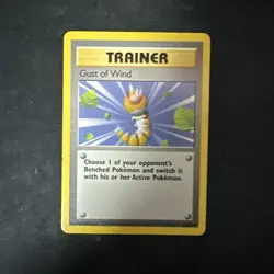 Pokemon - Gust of Wind - 93/102 - Common - Unlimited Edition - Base Set D37 - Image 1