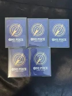 One Piece TCG Judge Pack Promo Foil Stamped 5 Card Lot English NM - Image 2