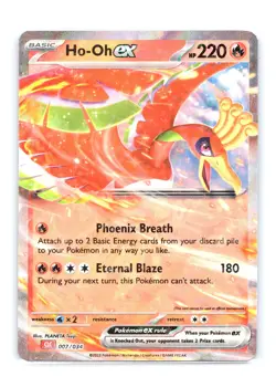 Ho-oh ex Classic Collection Trading Card Game Classic 007/034 NM - Image 1