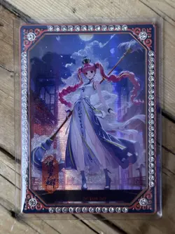 One Piece CCG Goddess Perona Metal Card - Mystical Paintbrush Scythe /68 - Image 1