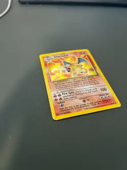 Charizard Legendary Collection Holo Rare Card #3/110 Vintage HP/Damaged - Image 2