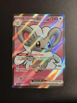 Cinccino EX - 105/086 - ME04: Chaos Rising (CRI) 2026 Pokemon Card - Image 1