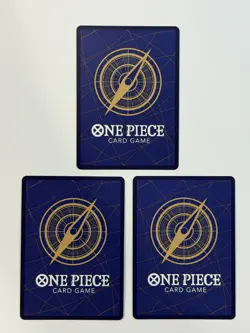 One Piece 3-Card Playset — Monkey D. Luffy OP15-119 SEC Foil Kami's Island - Image 2