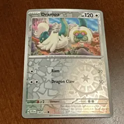 Drampa 130/159 Journey Together Reverse Holo Pokemon TCG Card - Image 1