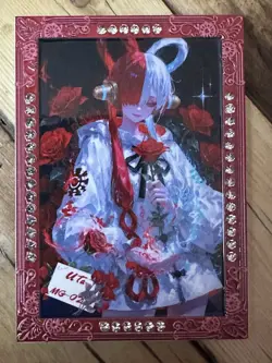 One Piece CCG Goddess Uta Metal Card - Valentine’s Day Roses - Image 1