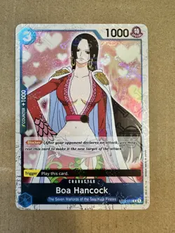 One Piece TCG PRB-01 Foil Boa Hancock ST03-013 C Card - English - NM or better - Image 1