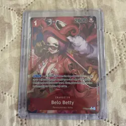 One Piece Card Game Belo Betty OP05-015 Alt Art AA Awakening New Era NM Holo TCG - Image 1