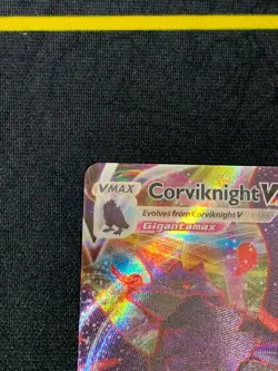 C370 POKEMON TCG HOLO NM-MINT CORVIKNIGHT VMAX 110 BATTLE STYLES - Image 3