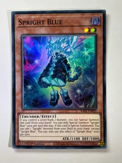 Spright Blue RA05-EN021 Super Rare 1st Edition YuGiOh Card NM - Image 1