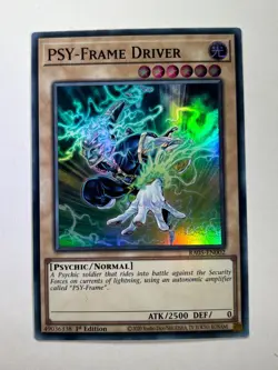 PSY-Frame Driver RA05-EN002 Super Rare 1st Edition YuGiOh Card NM - Image 1