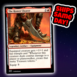 The Reaver Cleaver - Custom Art Magic: The Gathering Playtest Card - Commander - Image 1