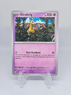 083/167 GIRAFARIG | COMMON | TWILIGHT MASQUERADE POKEMON CARD - Image 1