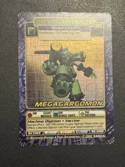 Megagargomon St-139 Digimon Digi-battle Holo Card Bandai Starter Deck - Image 3