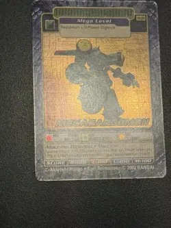 Megagargomon St-139 Digimon Digi-battle Holo Card Bandai Starter Deck - Image 4