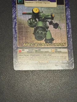 Megagargomon St-139 Digimon Digi-battle Holo Card Bandai Starter Deck - Image 5