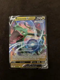 Rayquaza V - 110/203 - Pokemon Evolving Skies Sword & Shield Ultra Rare Card - Image 1