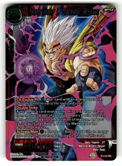 Super Baby 1, Parasitic Menace (Power Booster) P-112 Foil Promo Promotion Cards - Image 1